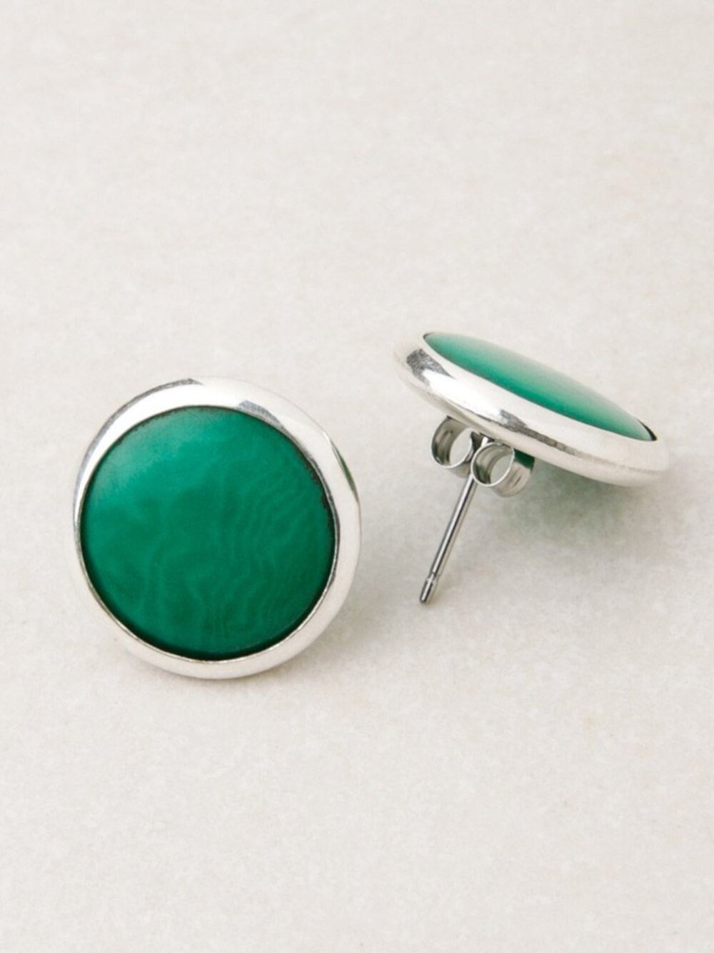 NWT Andean Collection Women's Sofia Earrings Jade